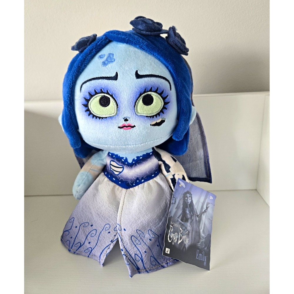 Jazwares Tim Burton's The Corpse Bride Emily Plush Doll 10-13 inches Halloween